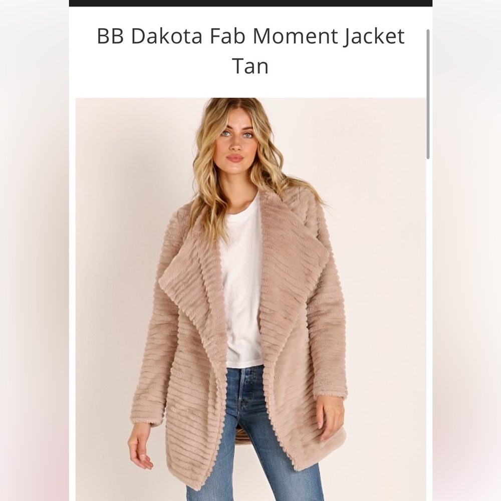 BB Dakota fab moment jacket Medium